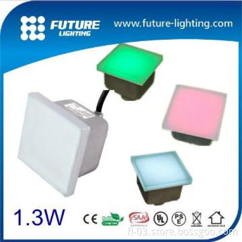 Waterproof stainless steel brick light outdoor step light